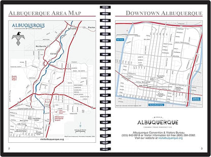 2025 Datebook & City Themed Planner – Resource Guide with Daily, Weekly & Monthly Views – 3-Year Reference Calendar - Multi-Purpose Travel Notebook Guide & Adventure Diary (Albuquerque '25)