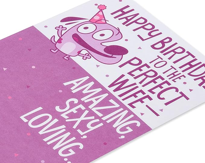 American Greetings Birthday Card for Wife (The Perfect Wife)