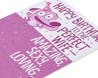 American Greetings Birthday Card for Wife (The Perfect Wife)