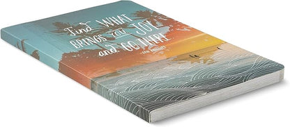 Compendium Softcover Journal - Find what brings you joy and go there. – A Write Now Journal with 128 Lined Pages, 5″W x 8″H