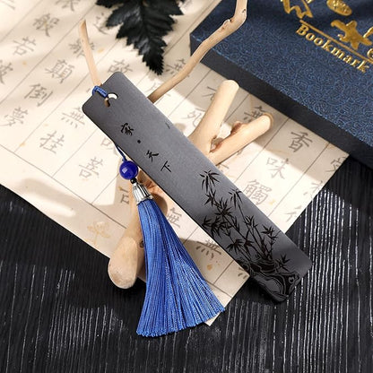 Wooden Bookmark Engraved Book Mark Vintage Style Best Unique Gifts Set for Book Lovers,Women,Men,Teacher,Birthday Present