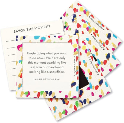 Compendium ThoughtFulls Pop-Open Cards — Be Happy — 30 Pop-Open Cards, Each with a Different Inspiring Message Inside