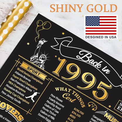 30th Birthday Card for Men Women, 3D Pop Up 30th Birthday Gifts Cards for Him Her, Back In 1995 Funny 30 Year Old Birthday Decorations