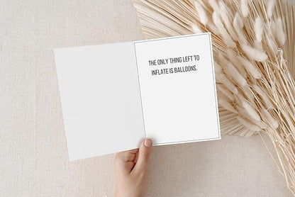 A Birthday? in this Economy? - Funny Birthday Cards for Men Women Him Her - Great for 30th, 40th, 50th, 60th Birthday Gifts for Mom Dad Best Friends or Coworker - Includes 1 Card & 1 Envelope