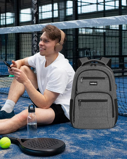 Backpacks for Men 17.3 Inch,Bagpacks School Backpack for Boys Teenager,Computer Backpack with Laptop Compartment & USB Charger,Mochilas Hombres Morrales for Workout College Middle School