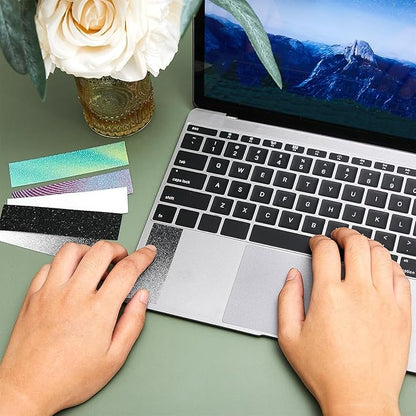 36 Pieces Anxiety Sensory Stickers Cute Fidget Textured Strips Toys Anti Stress Tactile Rough Sensory Calm Textured Strips Adhesives Anxiety Relief for Adults Teens Desk Classroom (Gradient Style)