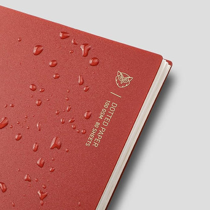 EMSHOI Dotted Journal Spiral Notebook 5.7" x 8.22" - 4 Pack 640 Pages 100gsm Thick Paper, A5 Dot Grid Notebook, Plastic Hardcover Bullet Notebooks Journals for Writing Women Men Work School Supplies