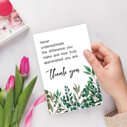 Employee Thank You Card, Appreciation Card for Coworker Boss Staff, Never Underestimate The Different You Make...