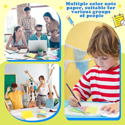 Colored Index Cards 3x5 Inches Flash Cards with Ring Lined Flashcards Note Cards for Studying School Supplies College, 200 Count