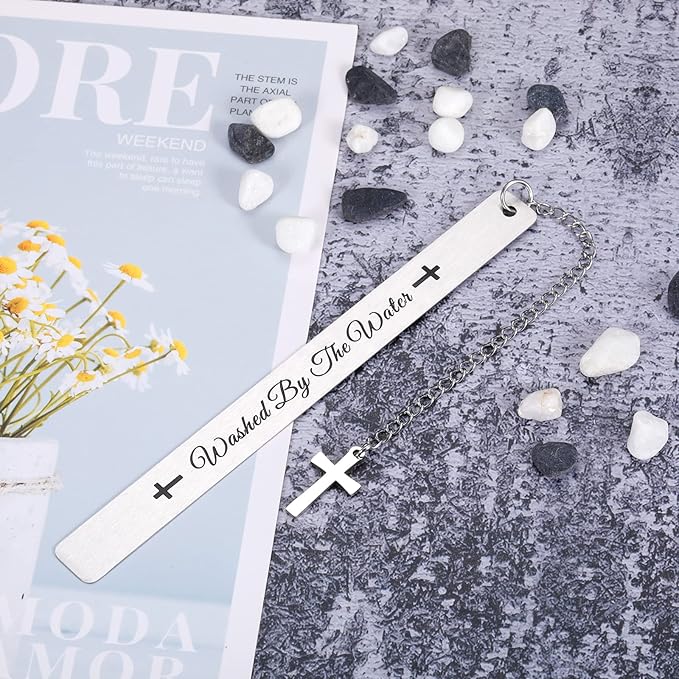 Baptism Gifts Confirmation Gifts for Boys First Communion Gifts Easter Basket Stuffers Bookmark for Baby Girl Religious Bookmark Adult Gift for Women Goddaughter Godson Family Son Daughter Friends