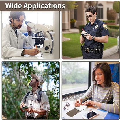 3 Pack Waterproof Notebook, 3 x 5 Pocket Notepad, All Weather Small Pocket Notebook Stone Paper, Mini Spiral Notepad Police Notepad 100 Lined Pages for Outdoor Office