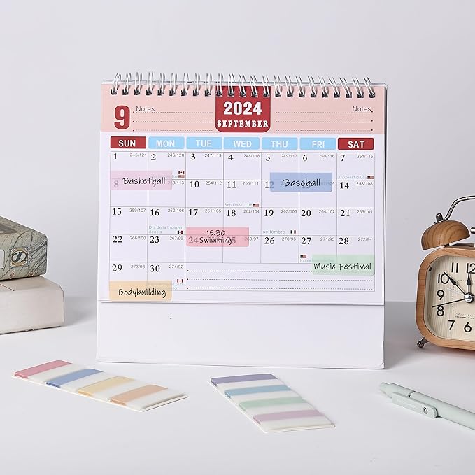 Mr. Pen- Sticky Index Tabs, 240 Pcs, Colorful Sticky Tabs for Notebooks, Page Markers, Page Tabs for Binders, Page Tabs Sticky Tabs for Books, Notebook Tabs, Book Sticky Tabs for Notebooks