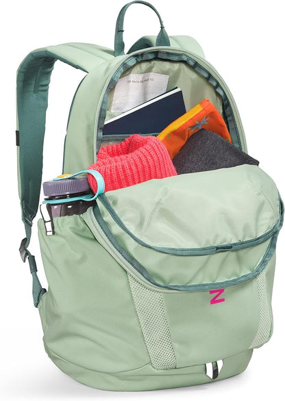 THE NORTH FACE Teen Mini Recon Backpack,Dark Sage/Misty Sage/Mr. Pink, One Size