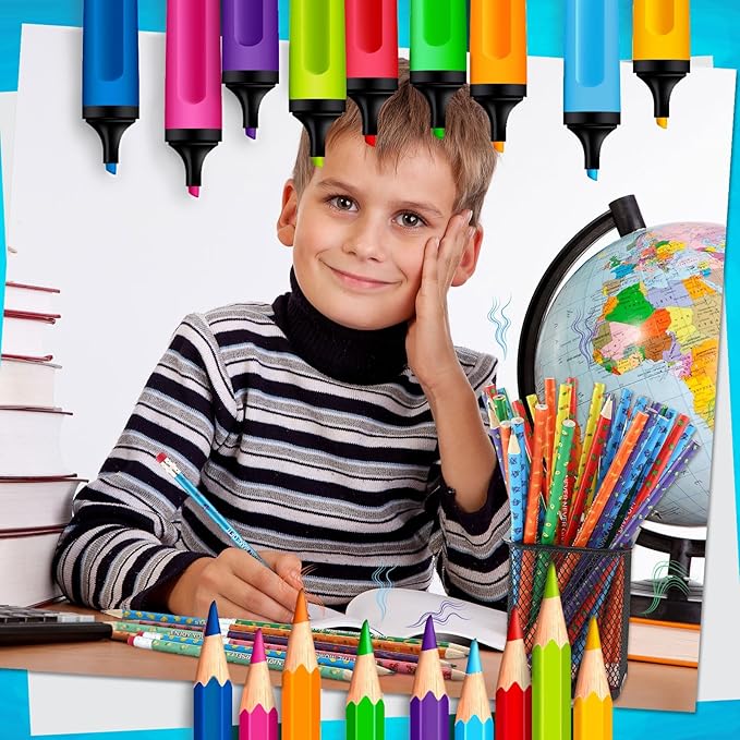 Gersoniel 720 Pcs Scented Pencils Bulk for Kids Inspirational Motivational Cute Fun Fruit Wood Smelly Graphite Pencils with Erasers for School Classroom Office Students Girls Boys Gifts Supplies