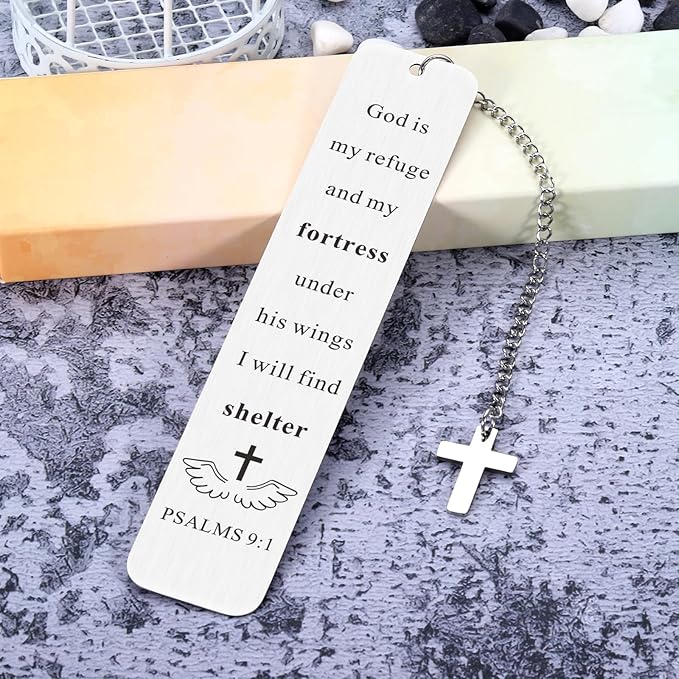 Baptism Confirmation Communion Gifts for Teenager Girls Boys Graduation Bible Verse Gifts for Him Her Teens Religious Christian Gifts Birthday Bookmarks for Women Men Book Lovers Christmas