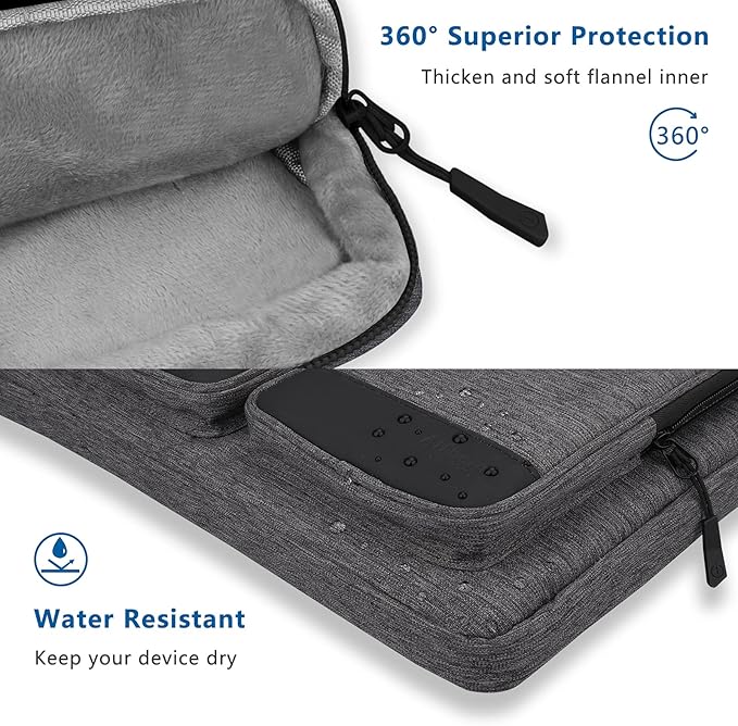 Alfheim 14 inch Laptop Case Sleeve Waterproof ShockResistant Lightweight 360° Protective Notebook Briefcase Compatible with MacBook Pro/Max 14′′ M2 M1
