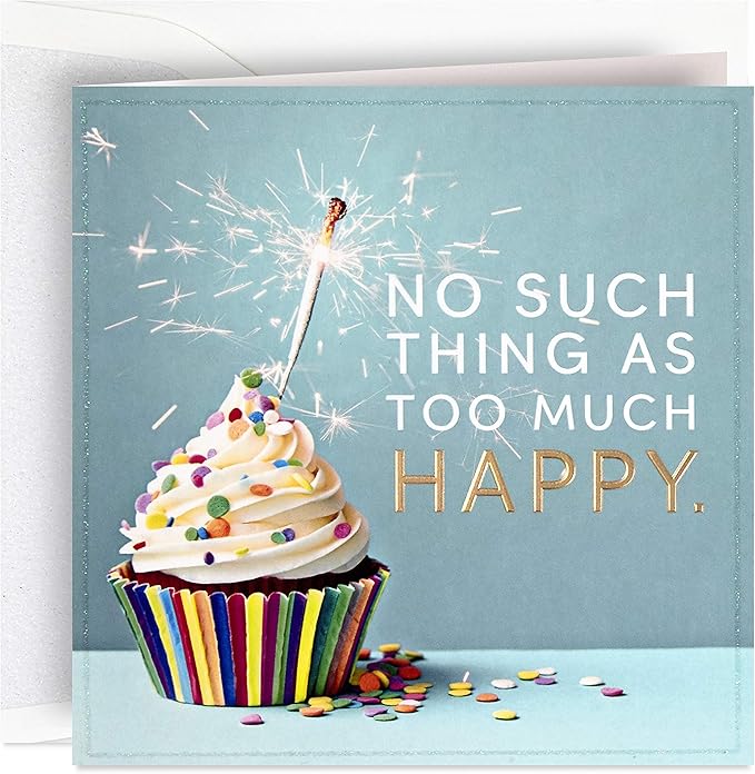 Hallmark Signature Birthday Cards (Big Birthday Wishes & Best Birthday Ever) - Premium Greetings