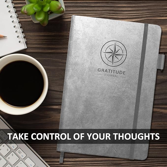 5 Minute Journal the Five Minute - Gratitude Journal - Self-Mastery Journal for Men - Reflection Manifestation Journal for Mindfulness – Self Care Journal – Goal/Guided Gratitude Journal for Men