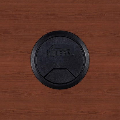 Alera ALEVA354824MC Valencia Series 47-1/4 in. x 23-5/8 in. x 29-1/2 in. Reversible Return/Bridge Shell - Cherry