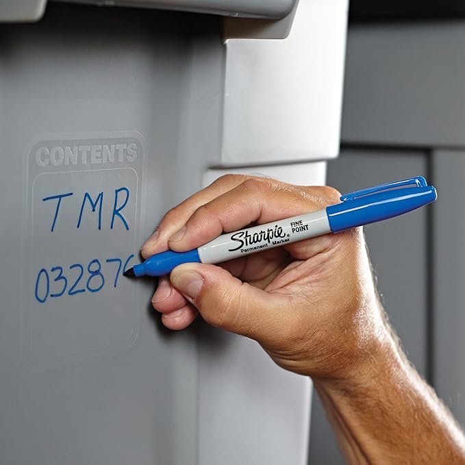 Sharpie Permanent Markers | Fine Point | Assorted Fun Colours | 18 Count