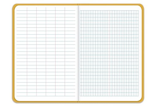 Elan Publishing Company E64-8x4 Field Surveying Book 4 ⅝ x 7 ¼, Yellow Cover (Pack of 6)