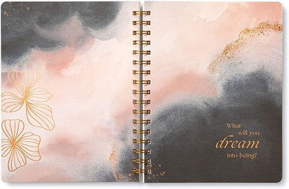 Compendium Spiral Notebook - Your life is your creation... — A Designer Spiral Notebook with 192 Lined Pages, College Ruled, 7.5”W x 9.25”H