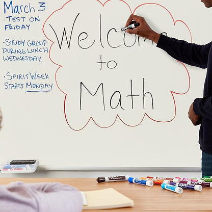 EXPO 80008 Low-Odor Dry Erase Markers, Chisel Tip, Purple, 12-Count