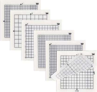 Mr. Pen- Transparent Graph Paper Sticky Notes, 300 Sheets, 3x3 Inch, Graph Sticky Notes, Math Graph Paper, Graphing Sticky Notes, Grid Sticky Notes, Grid Notepad, Mini Graph Paper