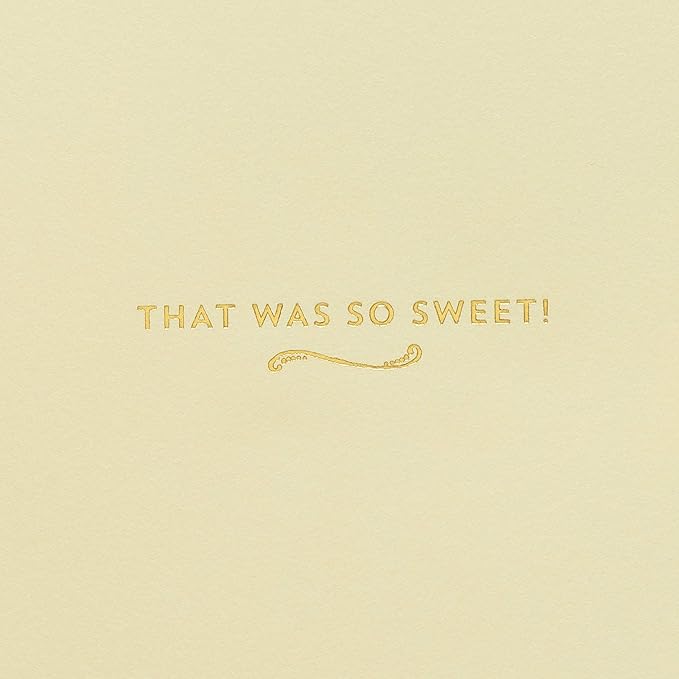 Papyrus Thank You Card - Designed by Bella Pilar (So Sweet)