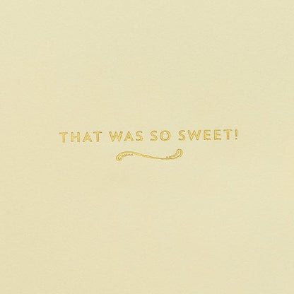 Papyrus Thank You Card - Designed by Bella Pilar (So Sweet)