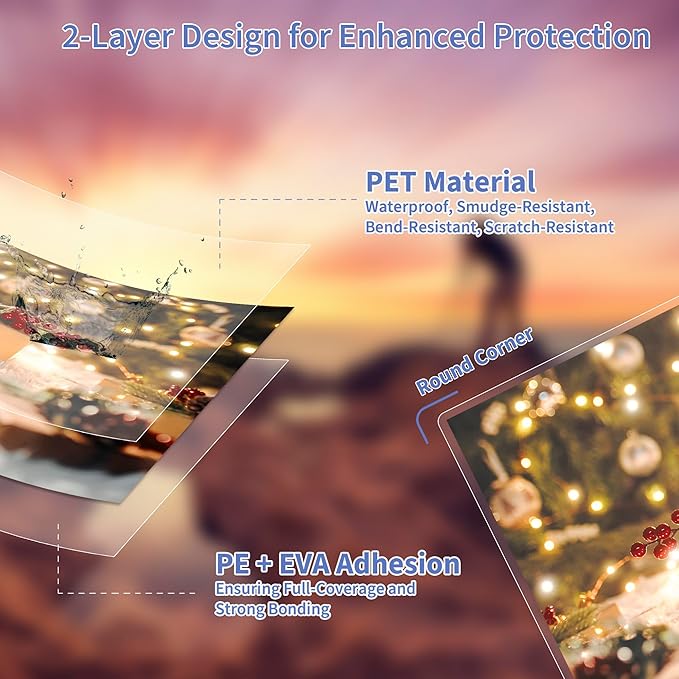 Binditek 100 Pack 3 Mil Thermal Laminating Pouches, 11.5x17.5 Inches Laminating Sheets, for Tabloid Size, Ultra Clear, Glossy, Hold 11x17 Inches, Heat Seal, School Office Supplies