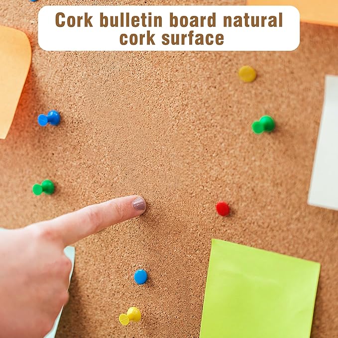 48"x34" Enclosed Bulletin Board, Outdoor Lockable Weather-Resistant Aluminum Cork Noticeboard for School & Office, Silver Frame w/Cork