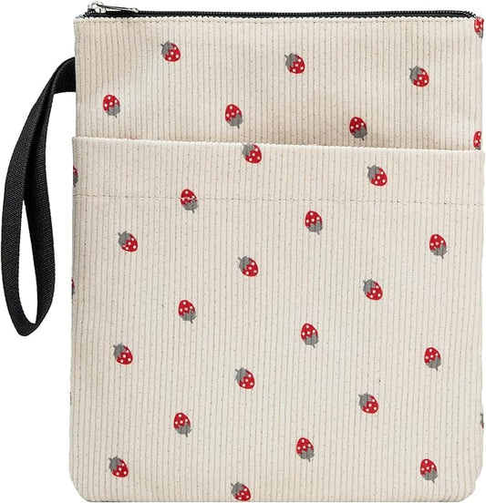 Book Sleeve, Book Covers for Paperbacks with Zipper, Book Lover Gifts