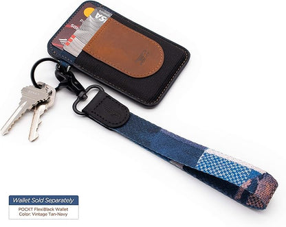 POCKT Lanyard for Keys Wristlet Strap Key Chain Holder for Men and Women - Cool Hand Wrist Lanyards for Keys and Wallets