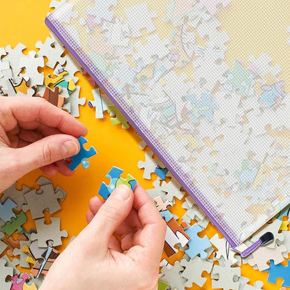 32pcs Mesh Zipper Pouch Bags, B5 Zipper Pouch, Mesh Bags With Zipper, Plastic Zipper Pouches, 8 Colors Zipper Pouches for Organizing, Board Game Storage, Travel, School Office organize