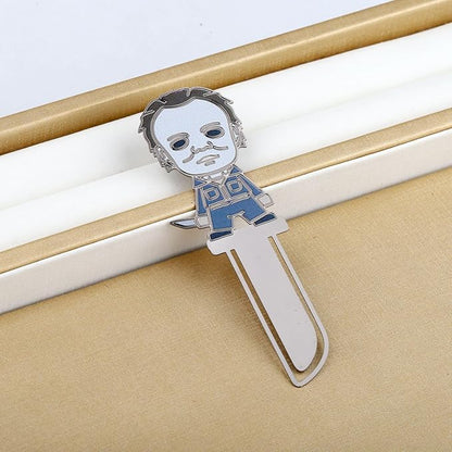 KEYCHIN Michael Killer Bookmark Myers Movie Fans Gift Michael Killing It Movie Book Clip Michael Merchandise Michael Killer Page Clip (Michael Bookmark)