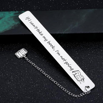 Funny Bookmark Gift for Book Lovers Women Men Birthday Christmas Gift for Readers Valentine Graduation Back to School Book Marker Gift for Son Daughter Friends Coworkers Bookish Stocking Stuffers