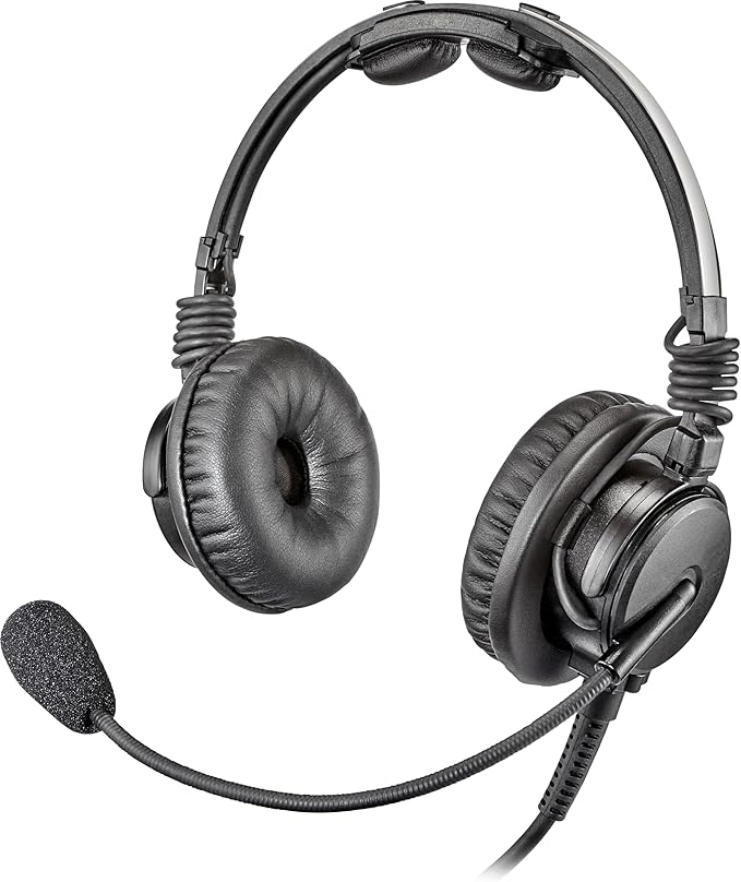 Telex Airman 7+ Passive Headset (Dual Plugs)