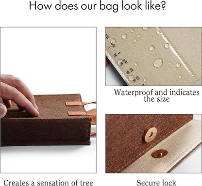 Artify Extreme Detail Paint Brushes, Miniature Paint Brushes for Models & Art Painting, 20pcs Mini Small Paint Brushes for Fine Detailing with a Handbag, Acrylic,Watercolor,Oil,Models,40K