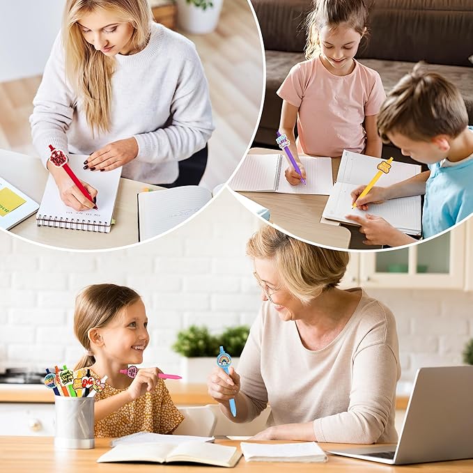 10Pcs Funny Ballpoint Pens with Motivational Quotes Emotional Support for Adults Bulk for Coworkers Team Staff Funny Office Stationary (Motivational 1)