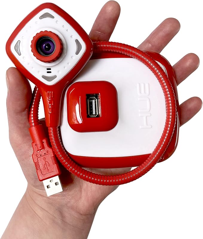 HUE HD Pro Flexible USB Video and Document Camera (Red)