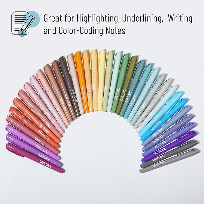 Mr. Pen- Pastel Highlighters, 36 Pack, Chisel Tip, Colorful, Cute Highlighters Assorted Colors, Quick Drying, Smear Resistant