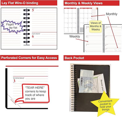 2025 Datebook & City Themed Planner – Resource Guide with Daily, Weekly & Monthly Views – 3-Year Reference Calendar - Multi-Purpose Travel Notebook Guide & Adventure Diary (Oahu '25)