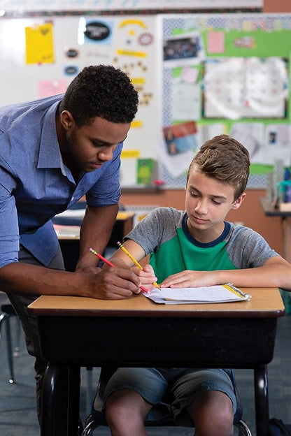 Ticonderoga Tri-Write Triangular Pencils, Wood-Cased #2 HB Soft, Yellow (13856) (Pack of 6, 72 Count Total)