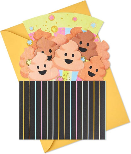 Hallmark Paper Wonder Shoebox Pop Up Card (Holy Crap, You are Awesome) for Birthday, Congratulations, Graduation, All Occasion