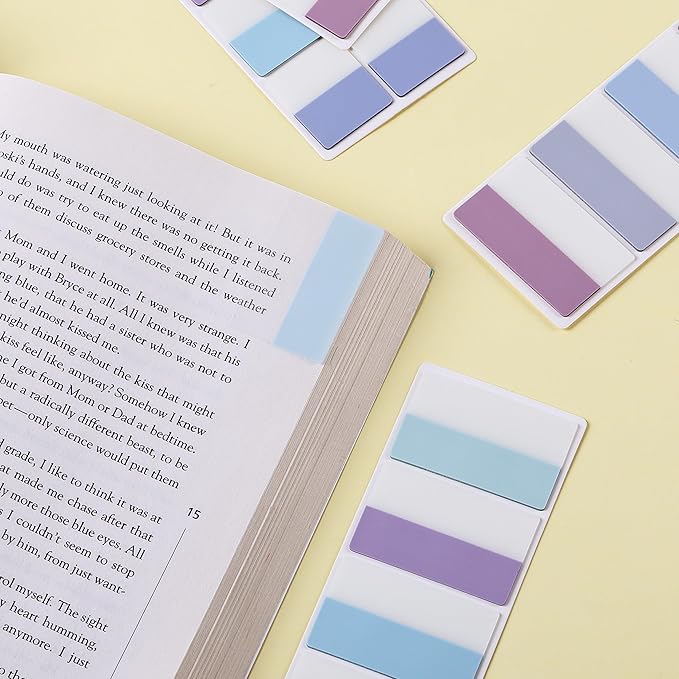 Mr. Pen- Sticky Index Tabs, 360 Pcs, Pastel Sticky Tabs for Notebooks, Page Markers, Page Tabs for Binders, Page Tabs Sticky Tabs for Books, Notebook Tabs, Book Sticky Tabs for Notebooks