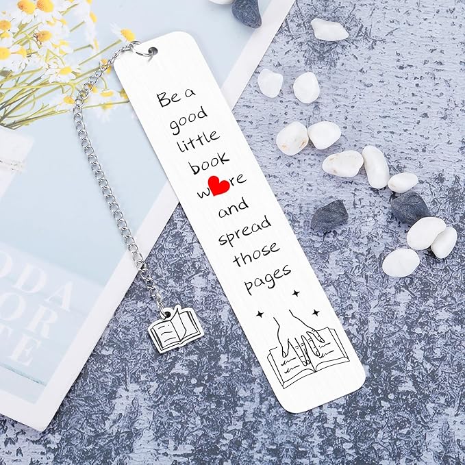 Bookmarks for Book Lovers Reading Women Her Bookmark Gifts for Bookish Dark Romance Spicy Book Lover Funny Birthday Valentines Christmas Gift for Friends Sister Book Nerd Female Girls Graduation Gift