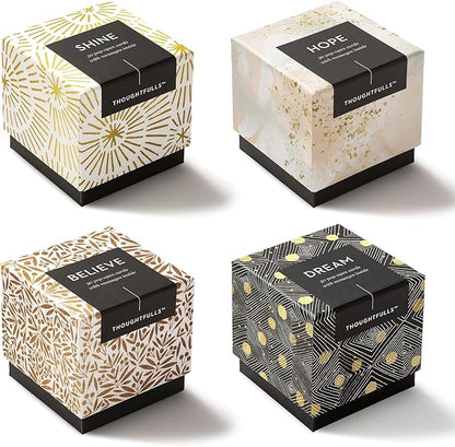 Compendium ThoughtFulls Pop-Open Cards — 4-Pack of Shine, Hope, Believe, Dream — 120 Pop-Open Cards, Each with a Different Message Inside