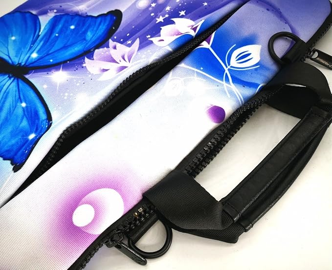 icolor 13" Laptop Shoulder Bag Sleeve Holder,11.6" 12" 13.3 inch Computer Tablet Canvas Handbag Case Notebook Messenger Briefcase