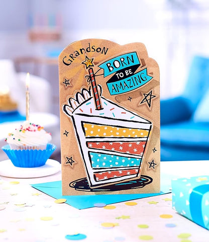 American Greetings Birthday Card for Grandson (You Can Do Anything)